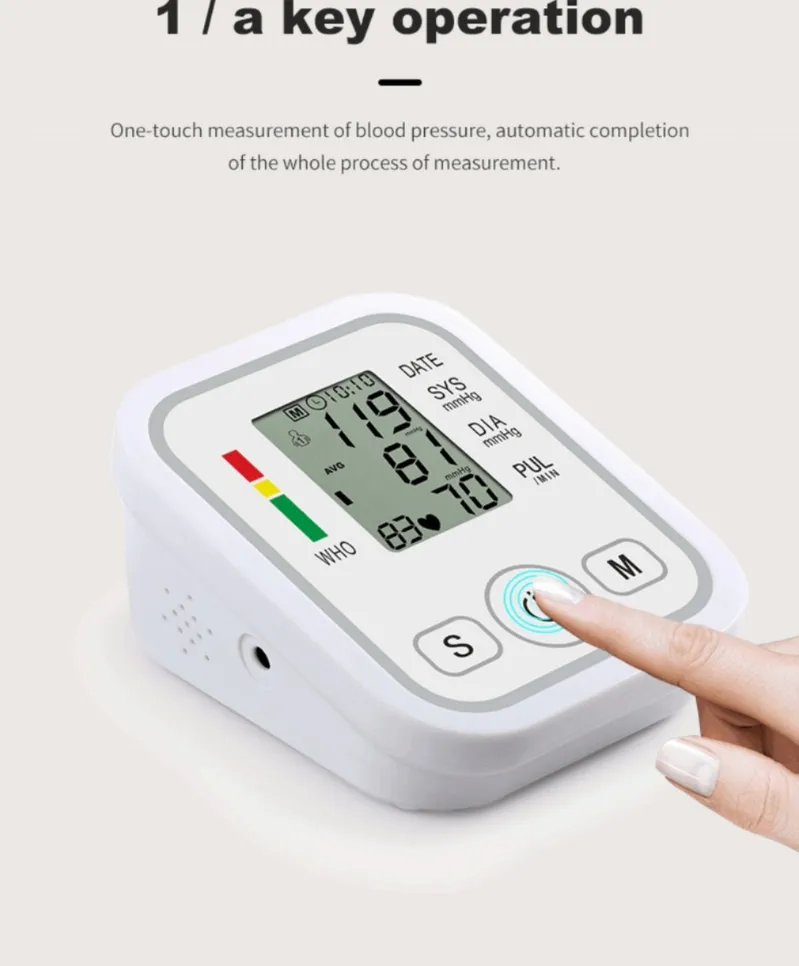 Medical Arm Wrist Device Blood Pressure Monitor