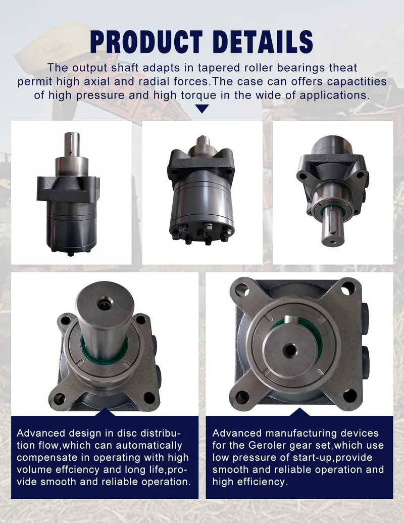 Hydraulic Wheel Drive System Use Hydraulic Wheel Drive Motor Bmer