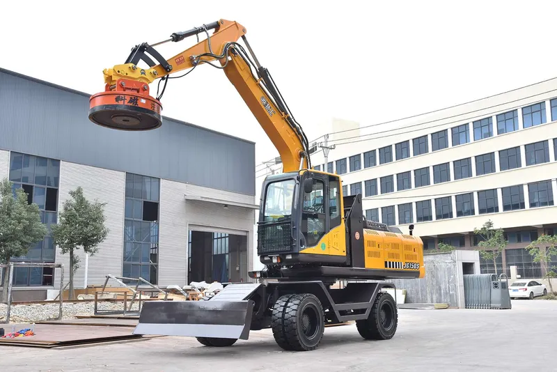 Electro Magnet Lifting Excavator Lifting Attachments