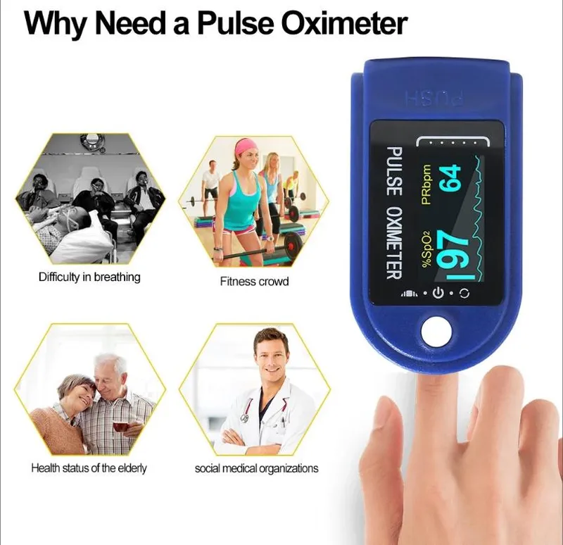 Medical Supply Equipment Device Blood Pressure Monitor Finger Pulse Oximeter