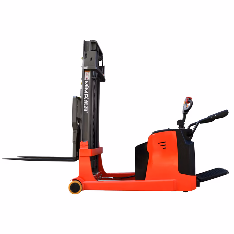 Factory Direct 1000kg Battery Pallet Lifter Stacker for Single and   Double Pallet