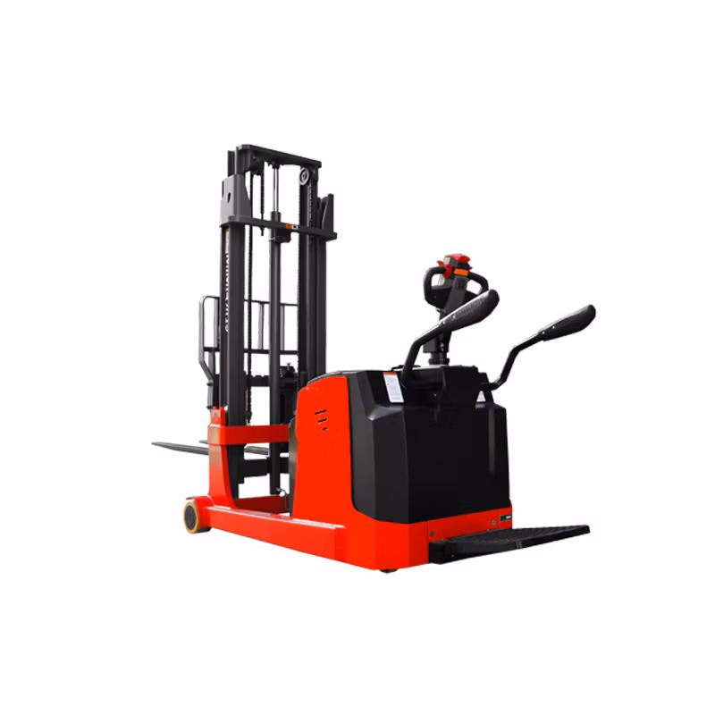 Factory Direct 1000kg Battery Pallet Lifter Stacker for Single and   Double Pallet
