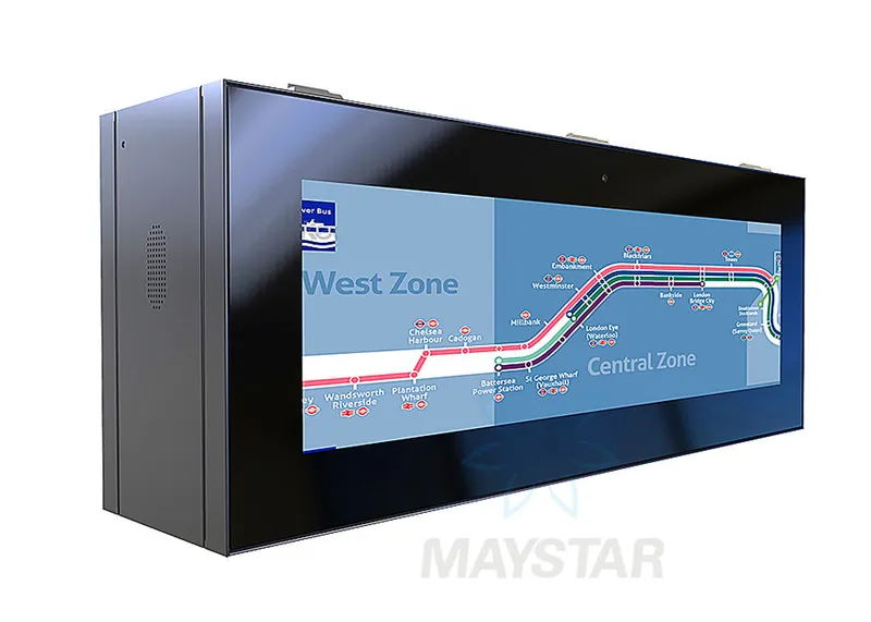 Multifunctional Display Device LCD Strip Screen LCD Display for Retail Stores / Super Market / Hyper Market