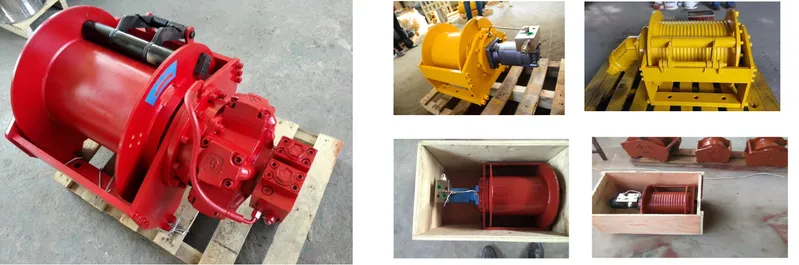 Custom Built Hydraulic Hoisting Lifting Winch Marine Winch with High Quality