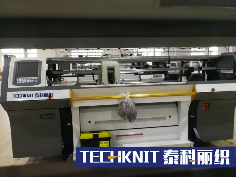 Fully Fashion Sweater Computerized Flat Jacquard Knitting Machine with 3G-16g