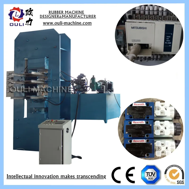 Rubber Mold Vulcanizer Machine Rubber Tile Making Machine