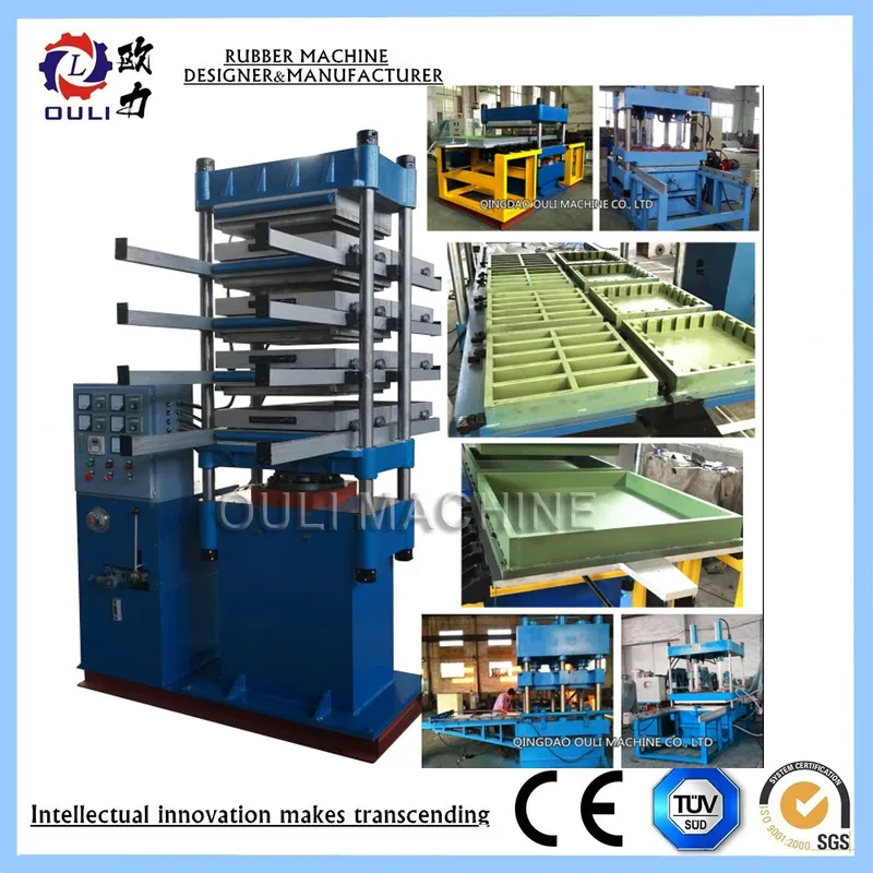 Rubber Mold Vulcanizer Machine Rubber Tile Making Machine