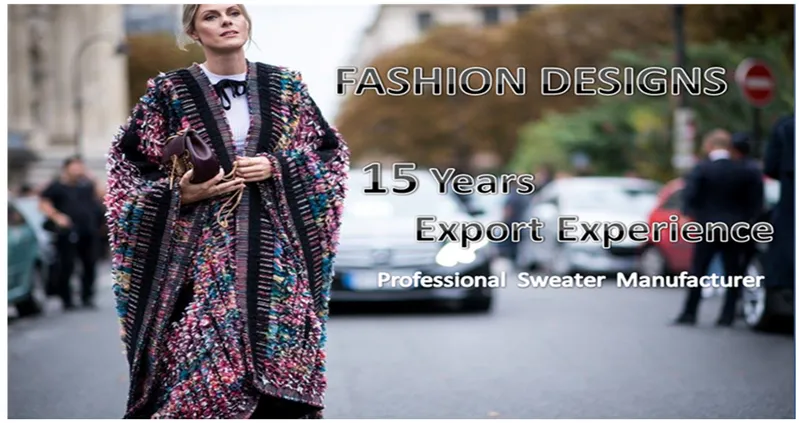 Women Fashion Clothes Casual Wear Loose Knitted Wool Intarisa Sweaters