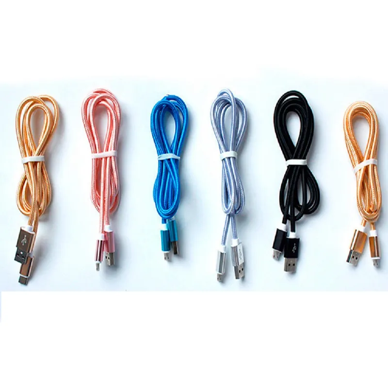 Wholesale Nylon Braided 2A Fast Charging Computer Cables for Android