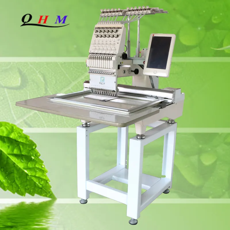 High Quality Hat T-Shirt Single Head Embroidery Machine Computerized Bordadora Brother