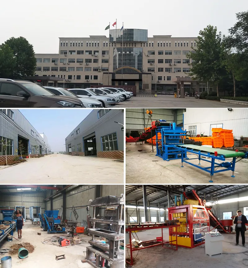 Brick Mould Mobile Decorative Patterned Concrete Block Brick Making Machine