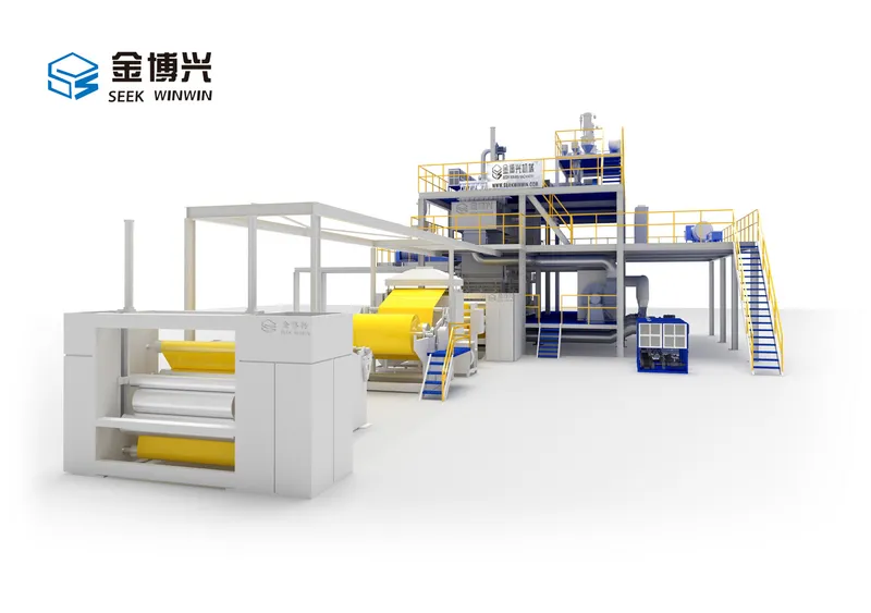 SMS Non Woven Fabric Making Machine Line Melt Blown Machine