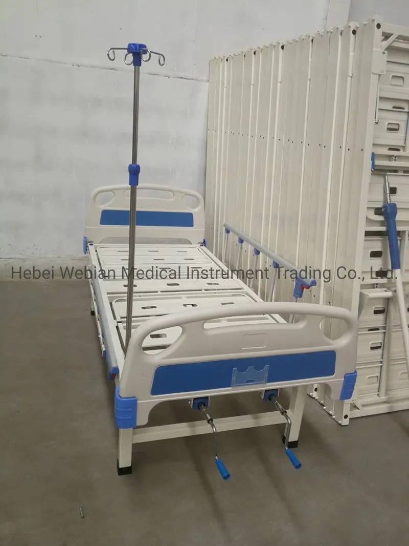 Two Function Medical Hospital Bed/Patient Bed/Nursing Bed/Folwer Bed