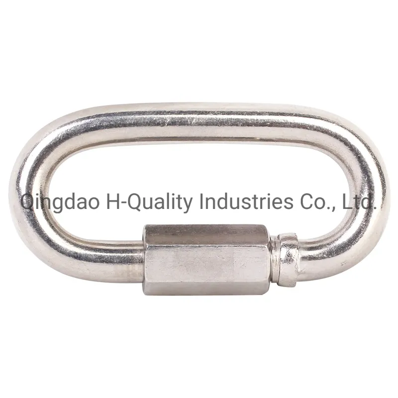 Carbon Steel Zinc Plated and Black Coated Quick Link