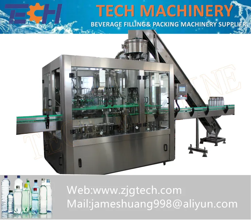 Hot Sale Glass Bottle Juice Hot Filling Machine