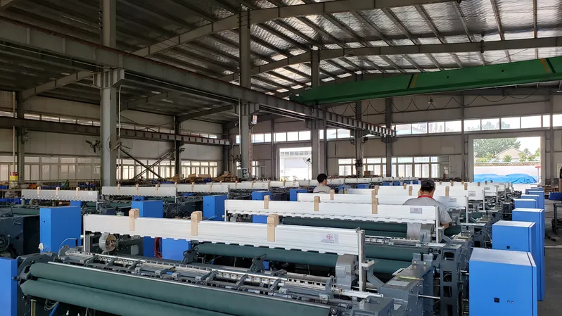 Fiber Glass Industrial Fabric Weaving Air Jet Loom