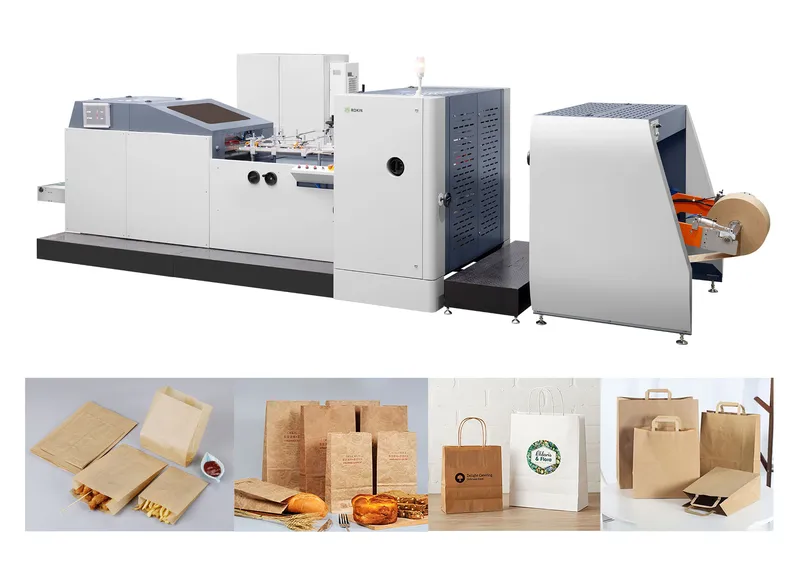 Cost of Paper Bag Making Machine Carrying Bag Machine