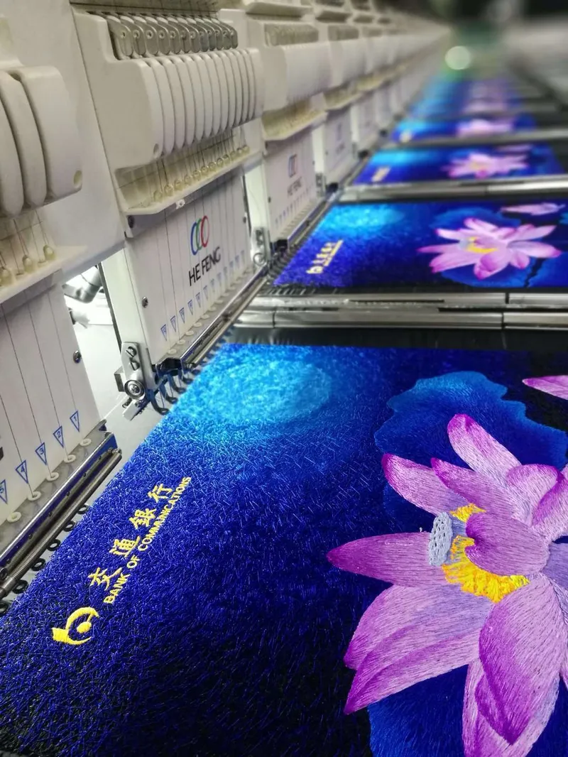 Big Head Space Embroidery Machine for Home Textile