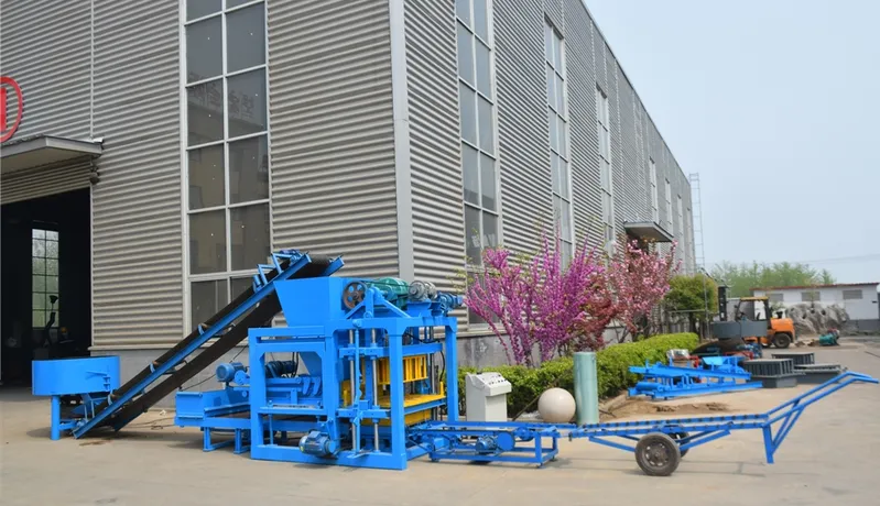 Concrete Hollow Block Machine Automatic Paver Brick Making Machinery