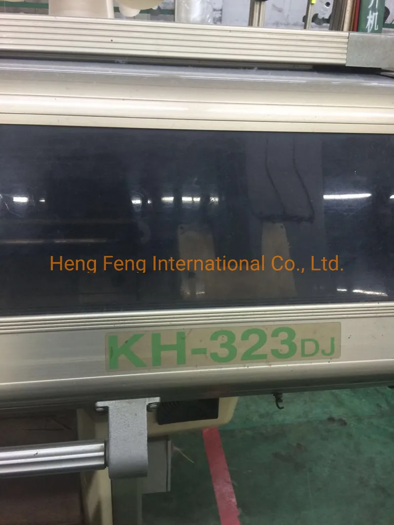 Kauo Heng Kh-323DJ -14 Gauge 60' and 80' with Sami Jacquard Flat Knitting Machine