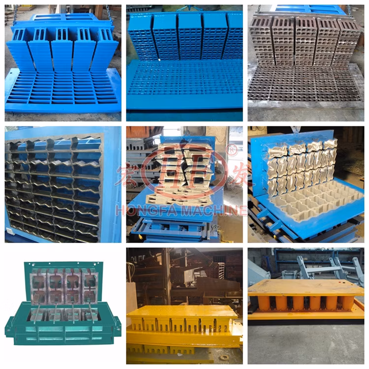 Moulds Used on Block Making Machine with Machine for Manufacturing