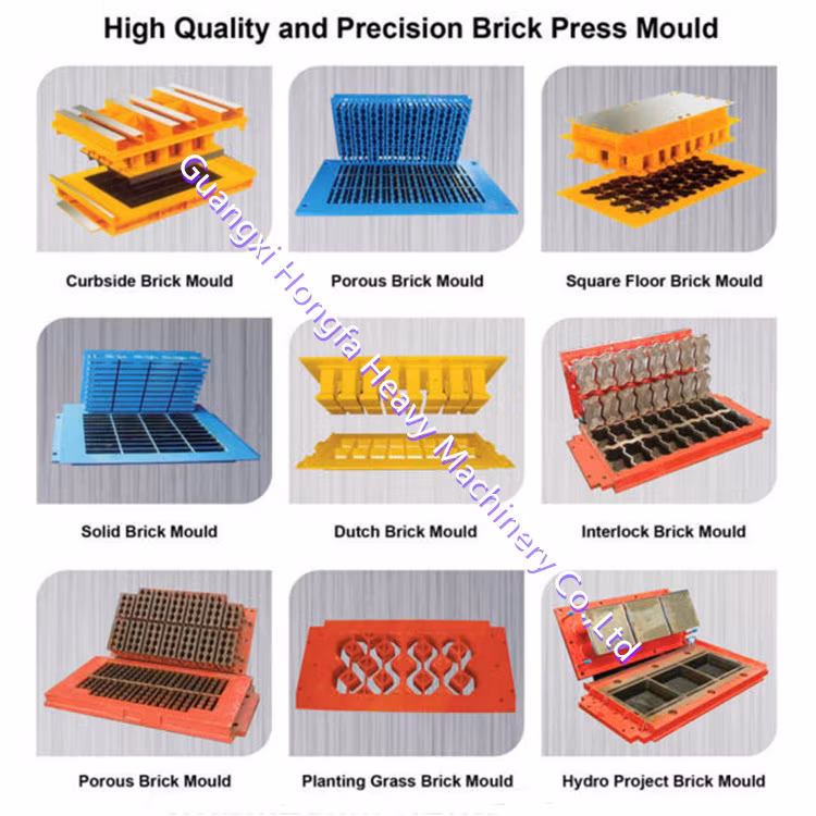 Moulds Used on Block Making Machine with Machine for Manufacturing