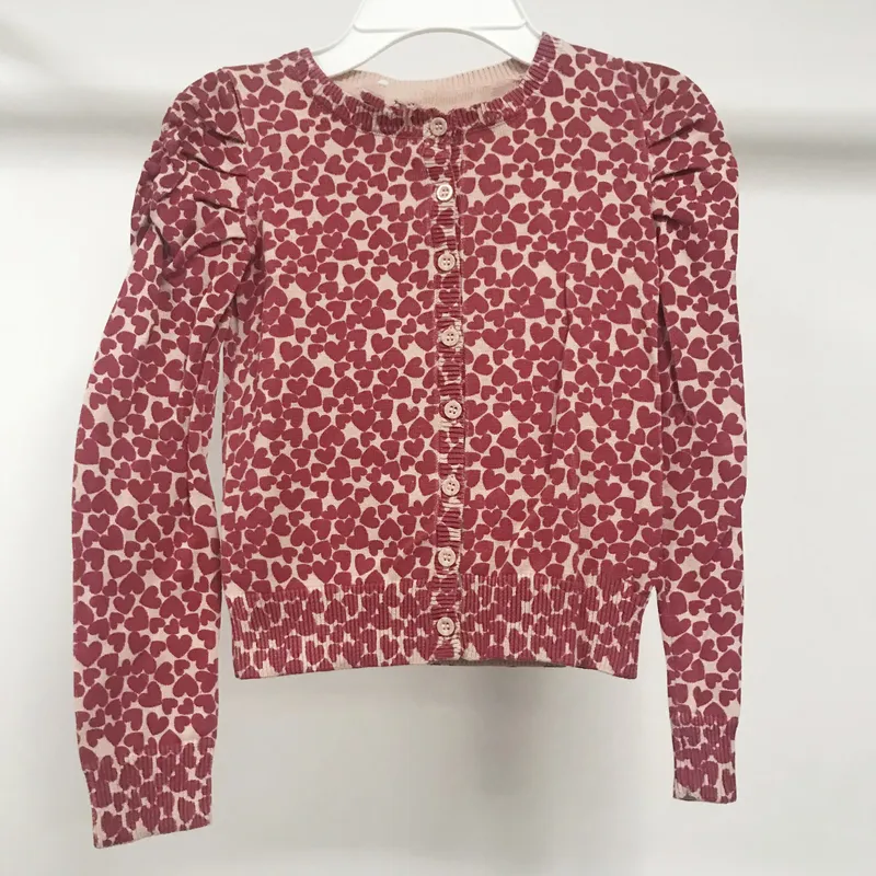 Girl's Printed Sweater Cotton Sweater Autumn Winter Wear