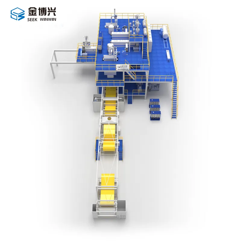 SMS Non Woven Fabric Making Machine Line Melt Blown Machine