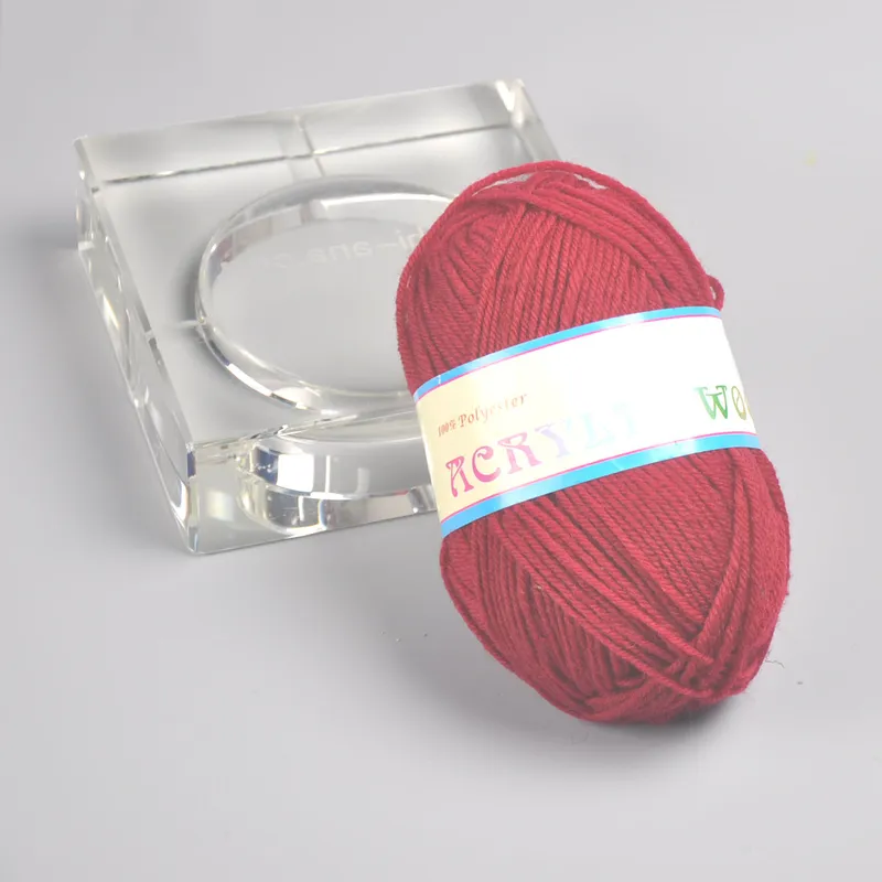 Accept OEM New Products Team Dyed Wool Knitting Yarn