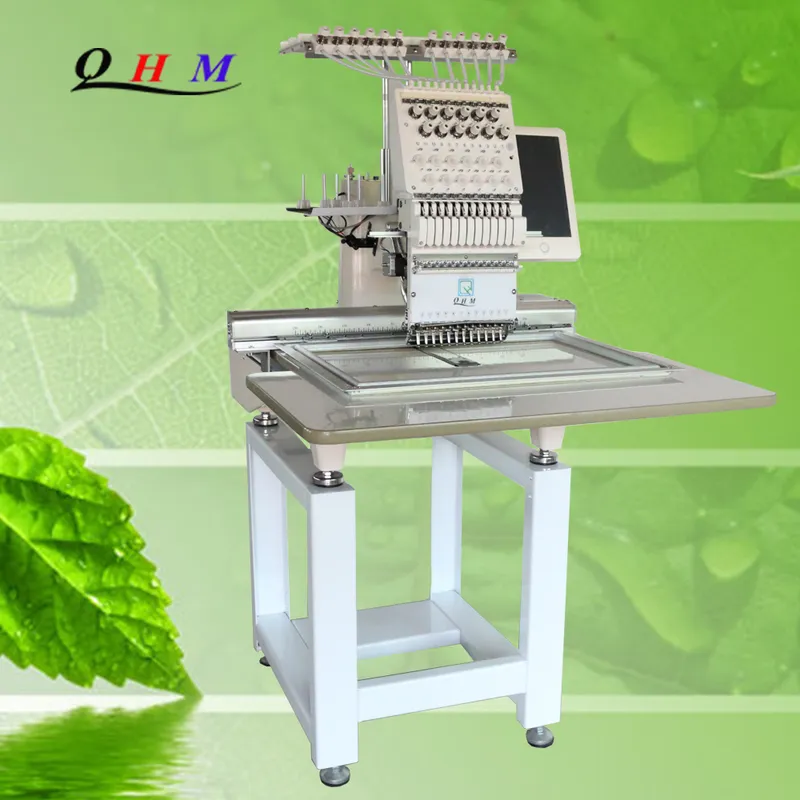 High Quality Hat T-Shirt Single Head Embroidery Machine Computerized Bordadora Brother