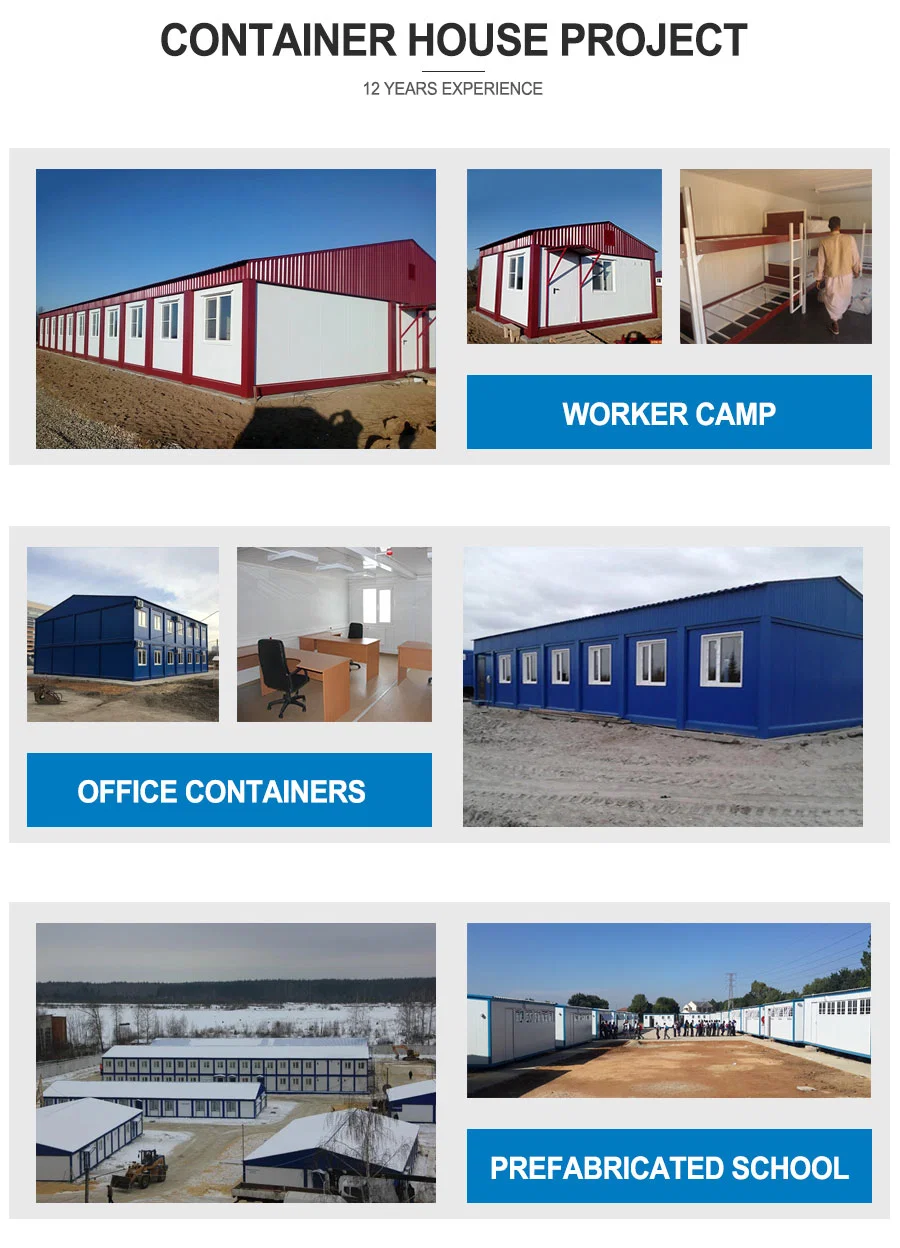 Luxury Modular Container House Construction Site Office