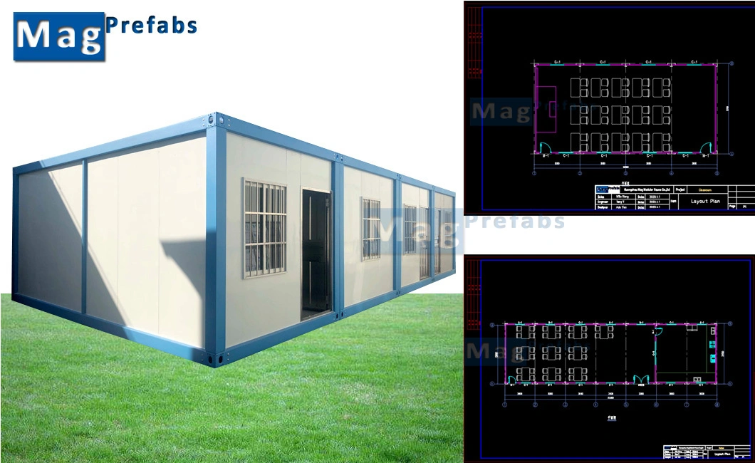 House Knock Ce Container Building Prefabricated Container Houses