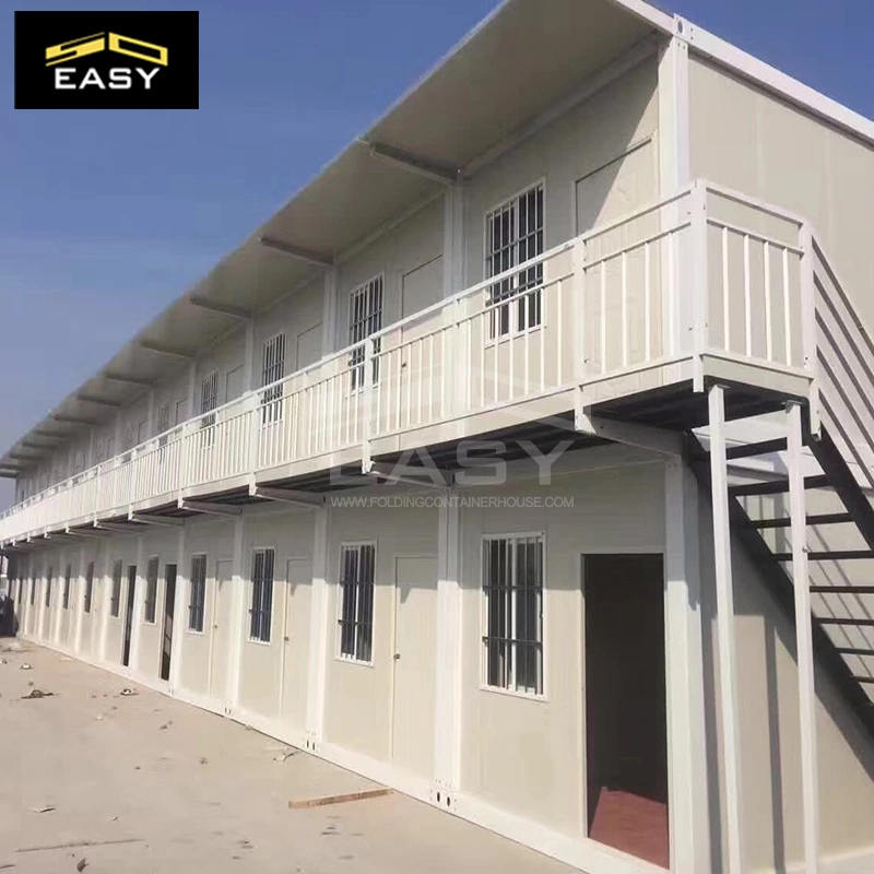 Best Luxury 2 Floor Prefabricated Building Flat Pack Container House with Bedroom