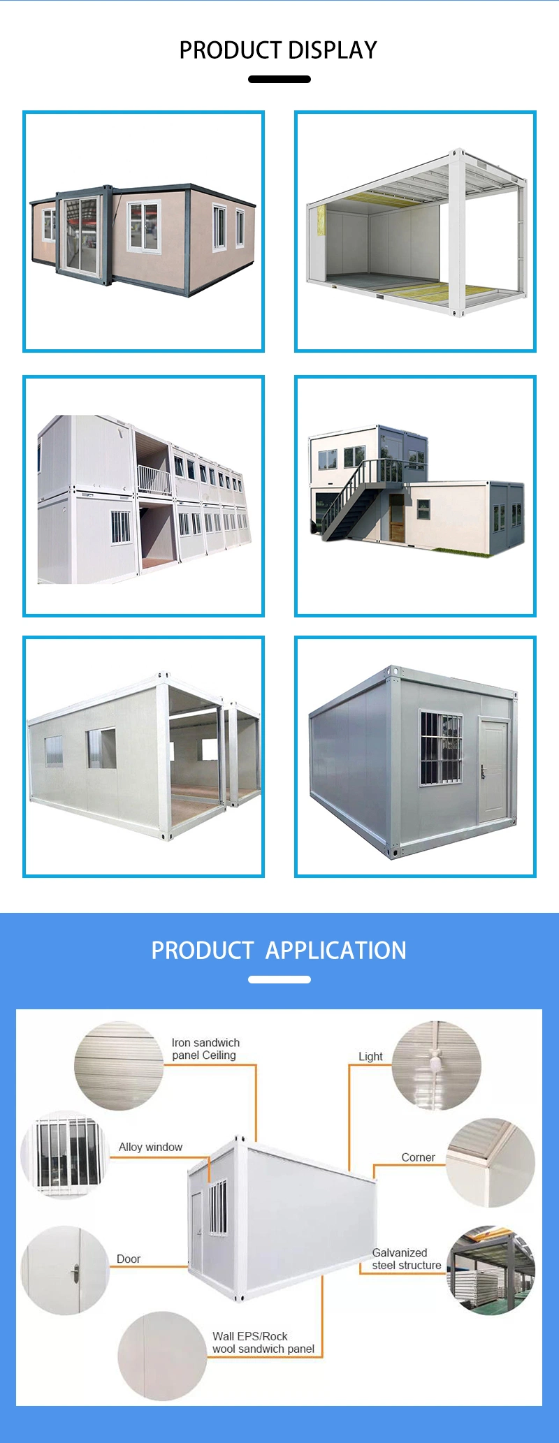 European Fast Install Container House, Best Selling Container House