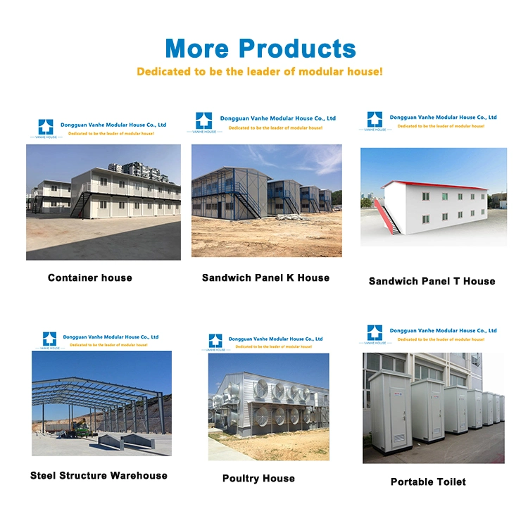 Fireproof and Insulation Mobile Modular Sandwich Panel Expandable Prefabricated House Container