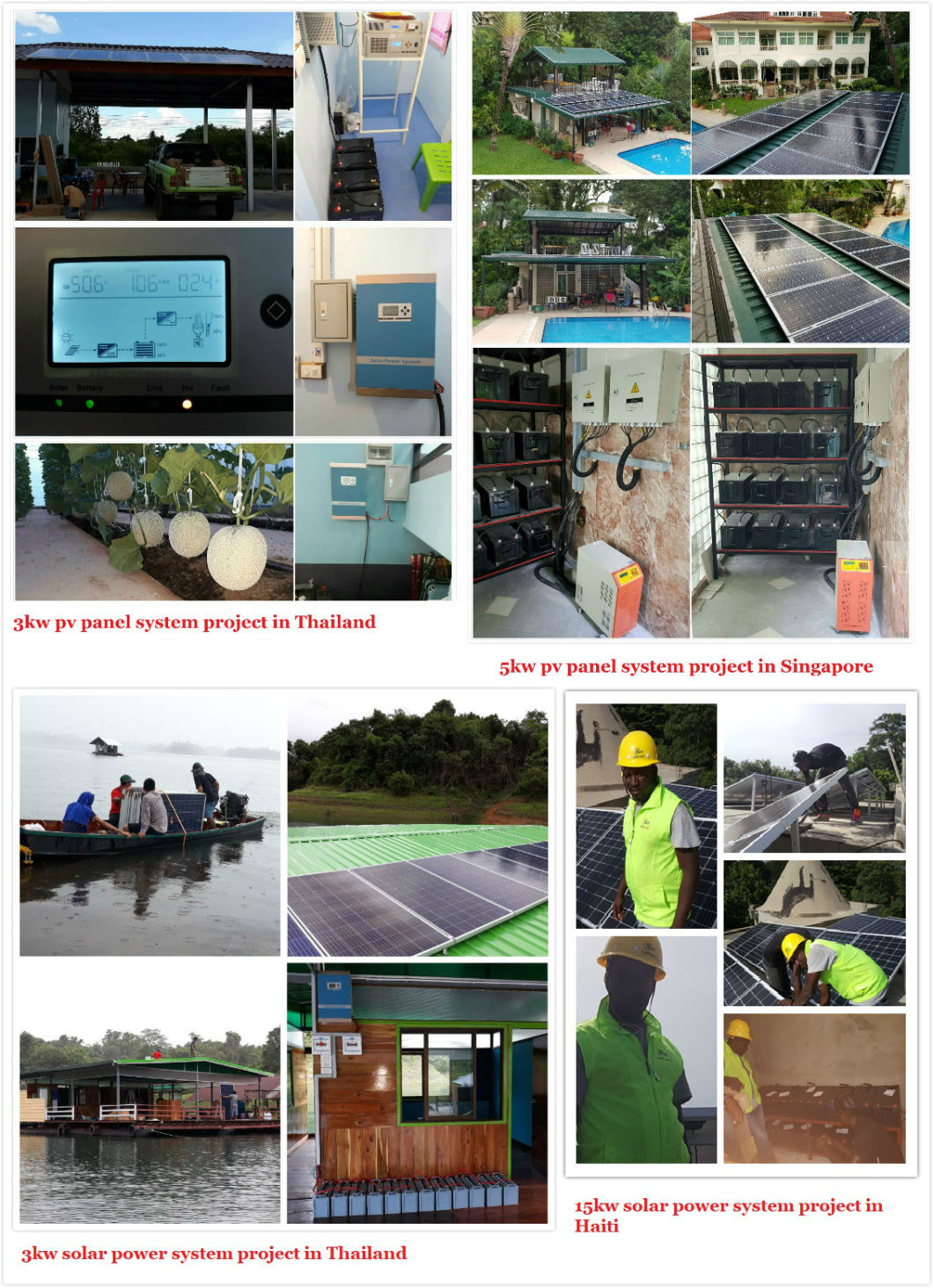 5000W Whole Set Home Solar Energy Kits, Solar Energy Kits for Home, Industrial, School Use