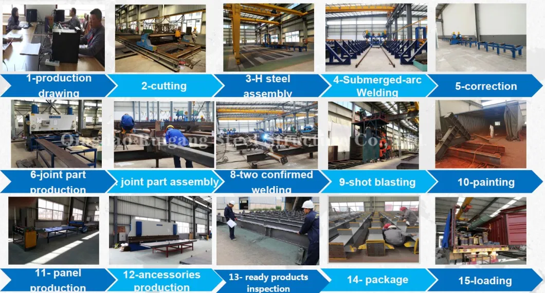 Prefabricated Steel Structure Building Warehouse Prefab Metal Building Steel Structure Warehouse