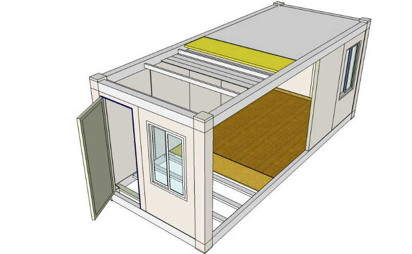 New Design Shipping Container House/ 20FT Shipping Container House/ Steel Structure Container House
