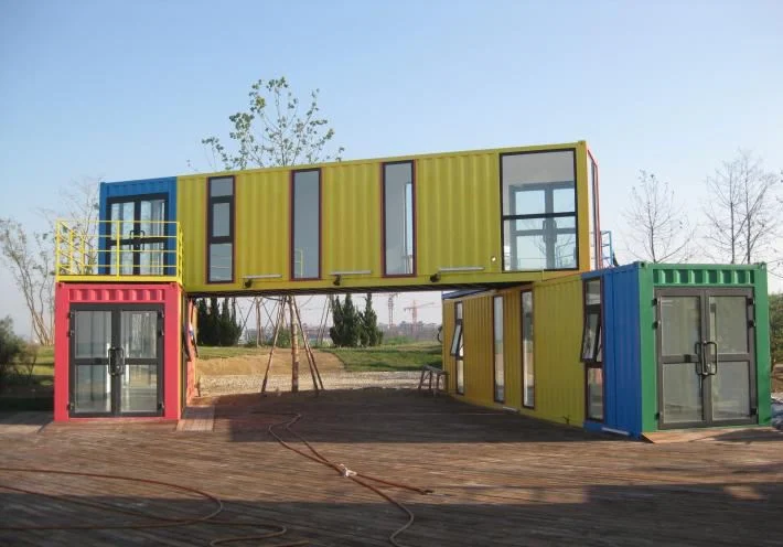 Factory Price 20FT Luxury Expandable Prefab Shipping Container House Building