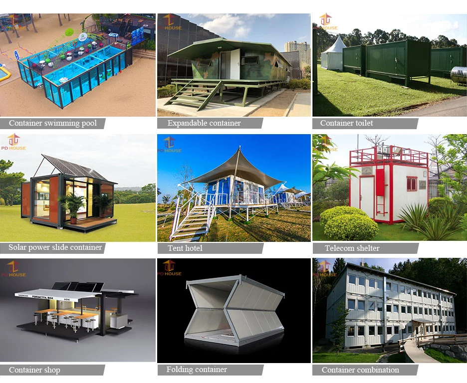 Beautiful Prefabricated Building 40FT Shipping Container House