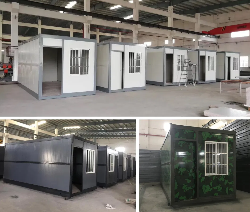 Quickly Install Cheap Prefab Tiny Folding Container Homes for Sale