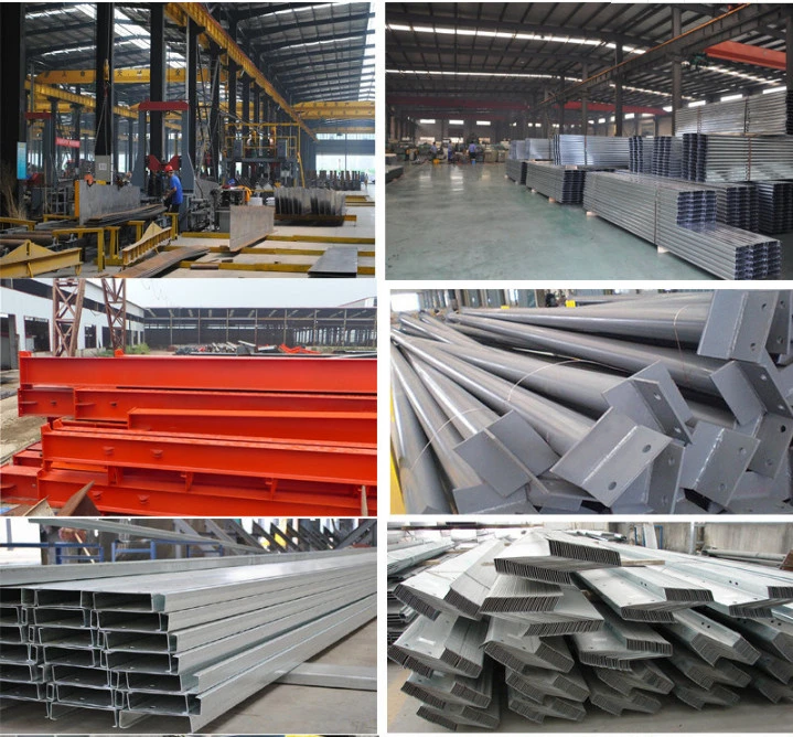 Prefabricated Light Weight Steel Framing Industrial Structure Safety Storage Warehouse