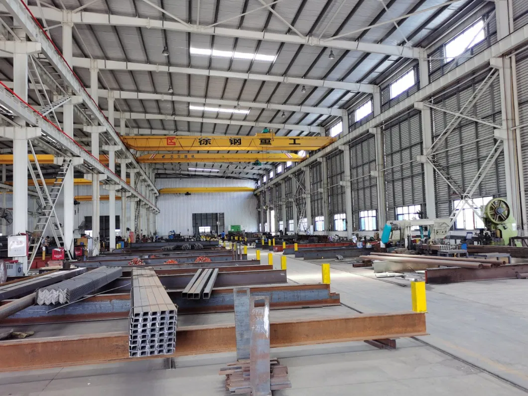 Prefabricated Large Span Space Metal Frame Building Large Industrial Steel Structure Workshop