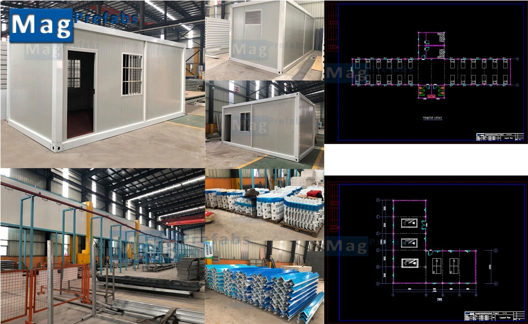 House Knock Ce Container Building Prefabricated Container Houses