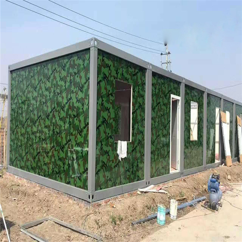 Steel Folding Building Expandable and Modular Folding Container Kit House