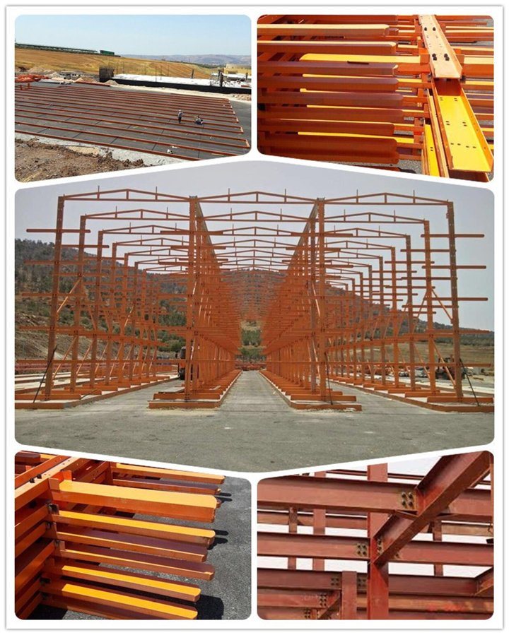 China Prefab Steel Structure Warehouse with Crane