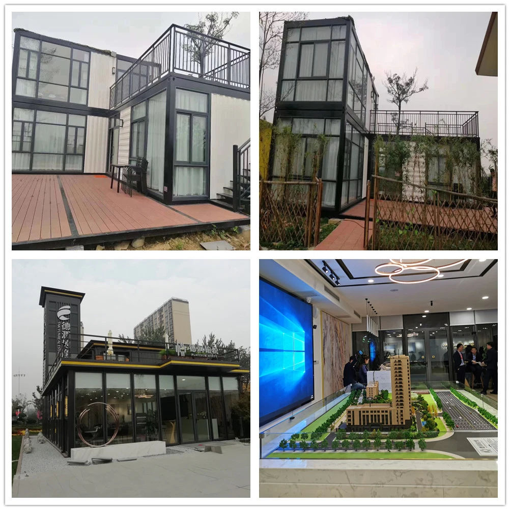 Flexible Design Modern Style Building Construction Material Turnkey Prefab 40 FT Container House