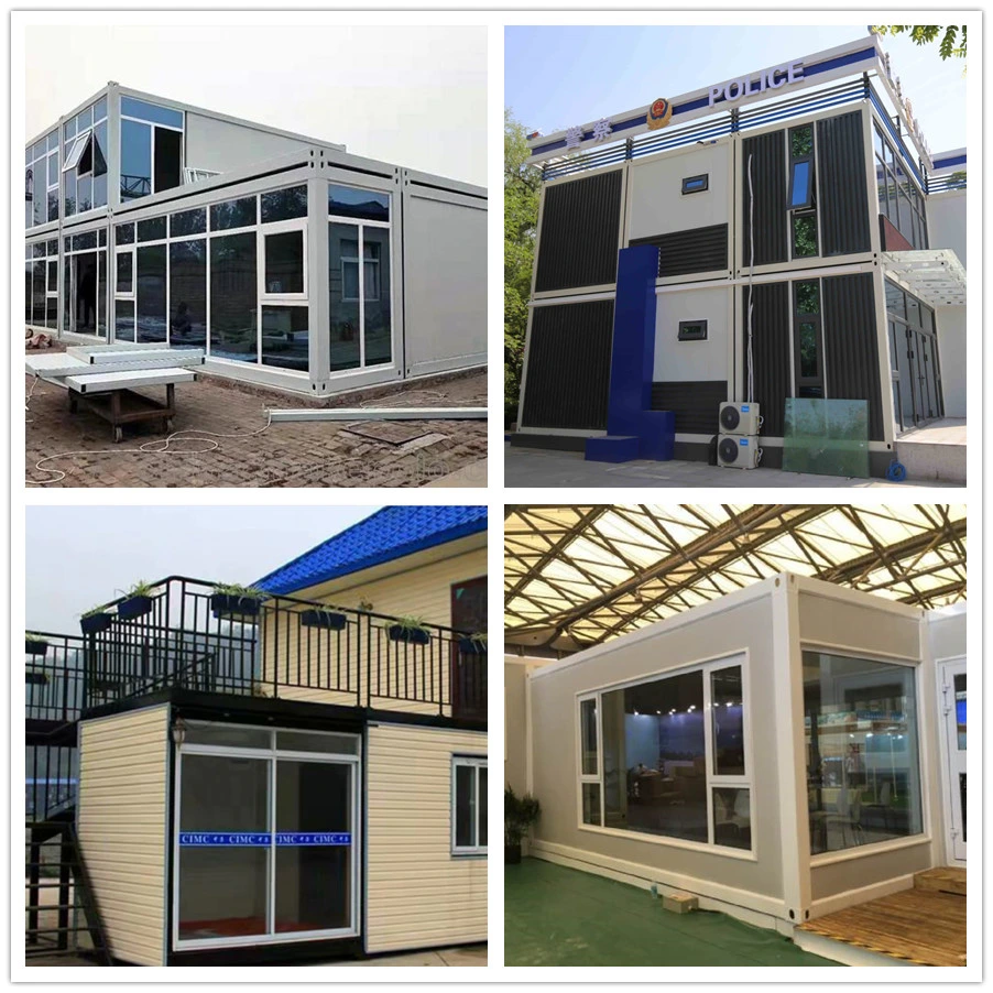 New Zealand Low Cost Casas Prefabricadas Flat Pack Container House European Container House
