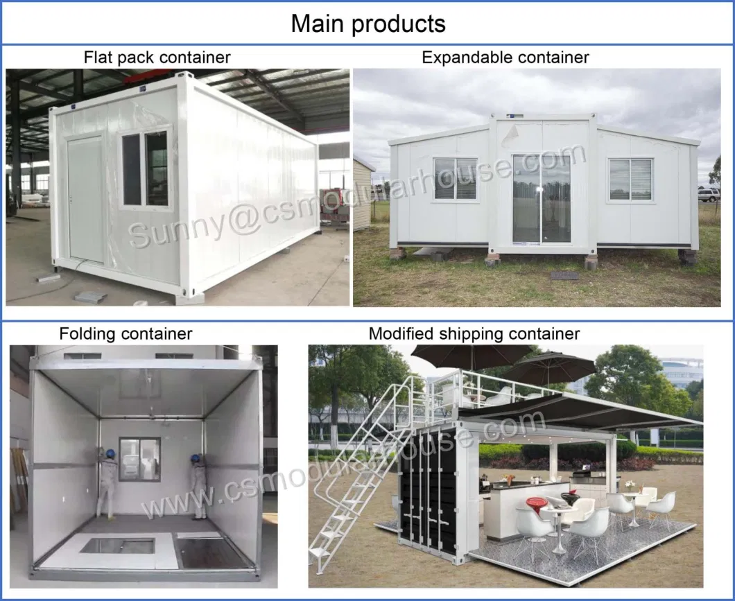 20FT Flat Pack Container House/Prefabricated Container House/Container Houses for Sale