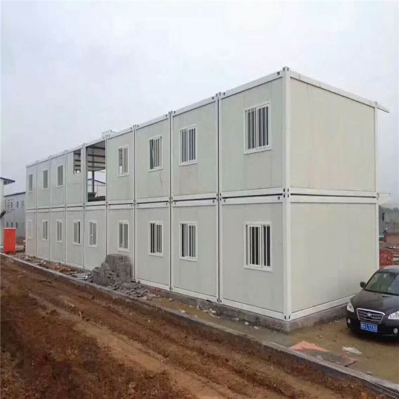 Prefab/ Prefabricated Low Cost Two Storey School Classroom Container House